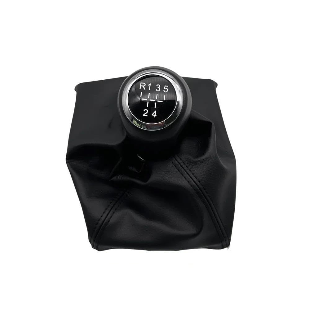 Poanbcgy 5 Speed Shift Ball Joint Car Shift Gear Knob Head Handball 5/6 Speed Leather Manual Lever For Vauxhall Opel Astra Iii H 1.6 2004-2010(5 Speed)