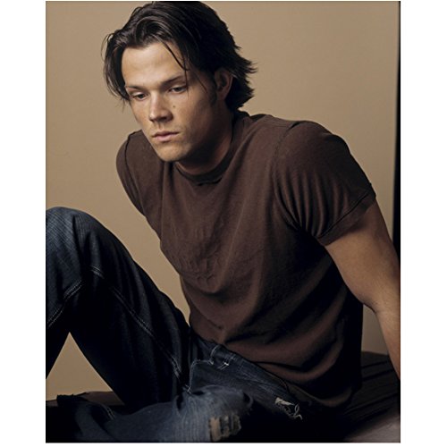 Supernatural Jared Padalecki as Sam Winchester Sitting in Reflection 8 x 10 Photo