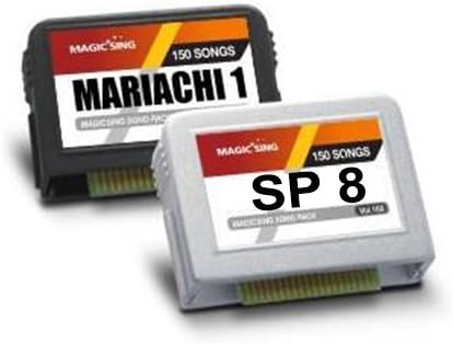 Magic Sing Mariachi Spanish Chip for ENTERTECH Karaoke MIC ED series ED-11000, ED-8000, ED-7000, ED-6000, ED-3000 and ED-9000. ET/MT -Series Mic ET23KH, ET25K, ET25KHC, ET21KV, ET19KV,