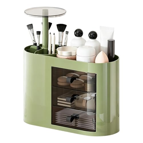 Rangement coiffeuse et organisateur de maquillage contre le manque de place