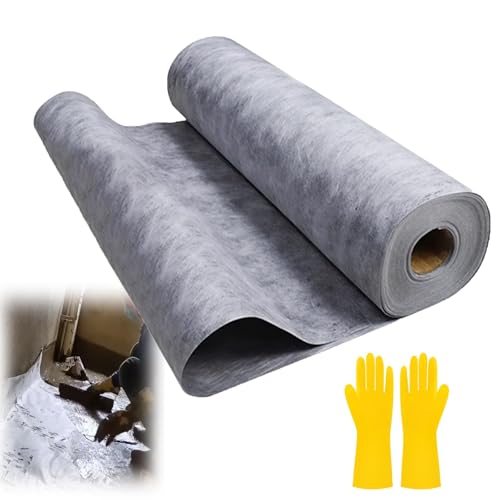 Waterproof Uncoupling Membrane for Tile Floor/Water Barrier Underlayment, Shower Membrane