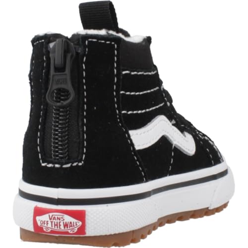 Vans Mte Sk8-hi Zip Bottines de Skate d'Hiver en Cuir Suédé pour Garçon et Fille - 3