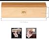 Meinl Percussion Rectangle Wood Shaker - Medium - Musical Instrument - Baltic Birch, Exotic Zebrano (SH53-M) #1