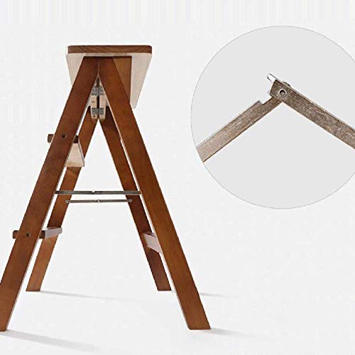 Taburete de escalada plegable DASHADAO de madera para cocina 5