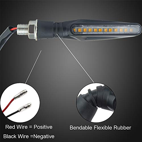 Junzheng 4 Pezzi Flowing Indicatori di Moto