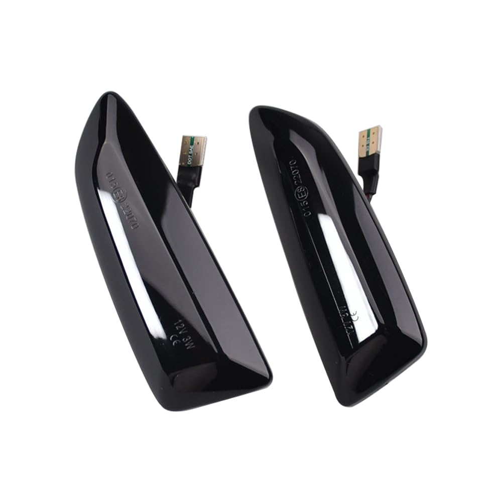 Malcayang Una coppia dinamiche indicatori di direzione luci laterali per Opel Astra J K Crossland Grandland X Insignia B Zafira C Regal