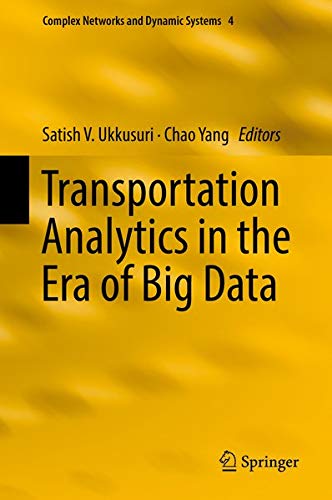 Buy Transportation Analytics in the Era of Big Data — BookShops.in