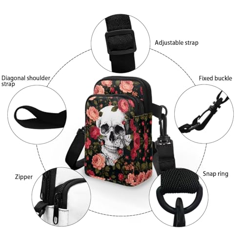 Image of Lightweight Small Crossbody Bags Cell Phone Purses Travel Pouch Shoulder Bag for Women
