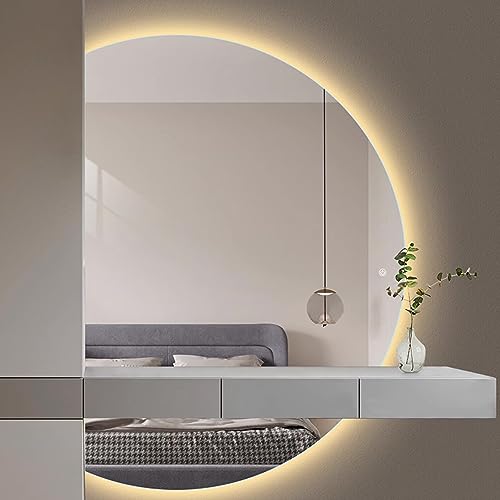 Miroir LED antibuée à intensité variable pour salle de bain - 4
