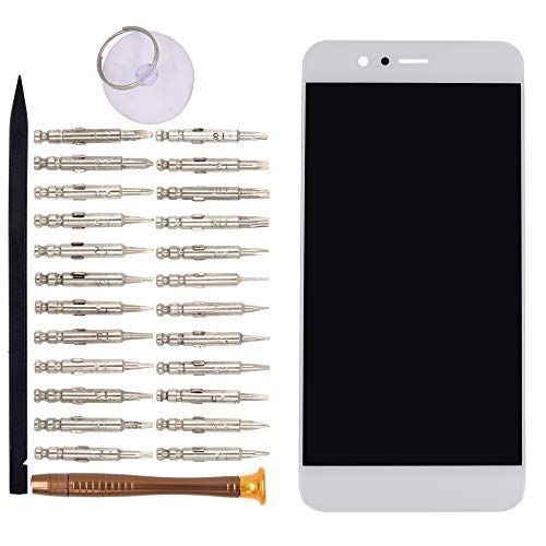 Image of LCD Screen Display Digitizer Touch Panel Without Frame Screen Replacement for Huawei nova 2 Plus BAC-L03 BAC-L23 BAC-AL00(White)