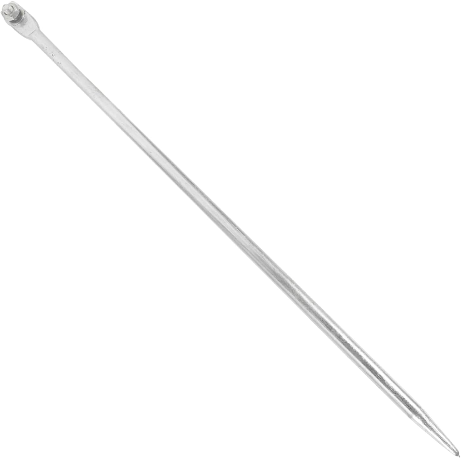 Sturdy Iron Grounding Rod for Electric Fence Ground Bar Single Hole for Easy Installation