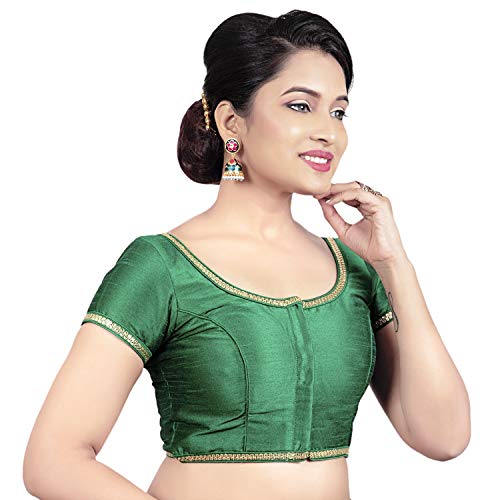 Image of Biyu Being With You Women's Art Silk Saree Blouse