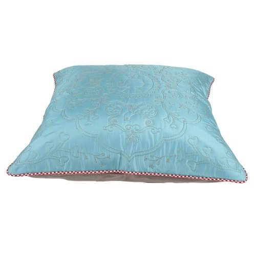 MimexPip Studio Home 20-Inch by 20-Inch Feeling Quilty Cushion Cover, Blue