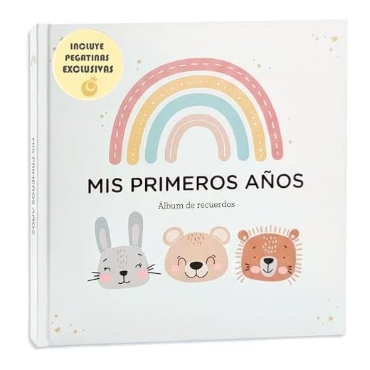 Album Fotos Bebe y Libro de Recuerdos - Diario Nacimiento desde el Embarazo hasta los 5 años para escribir anécdotas y conservar fotos - Album Bebe para Regalo Recien Nacido Niño o Niña y Baby Shower