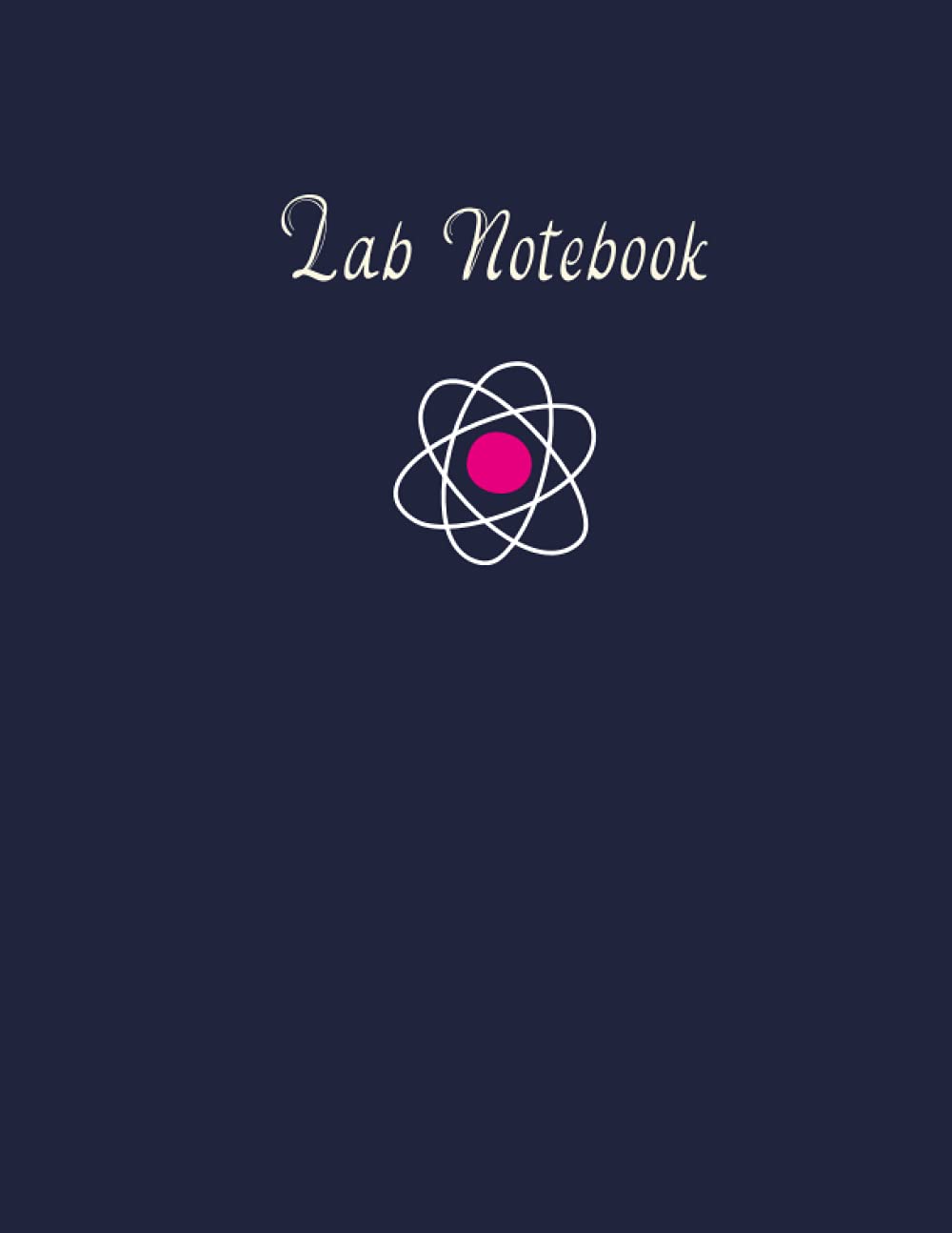 Lab Notebook: Chemistry Notebook for Graduate Science Student Researchers | Size (8.5 x 11 inches) 103 Pages| Quad Ruled Grid |Black Cover