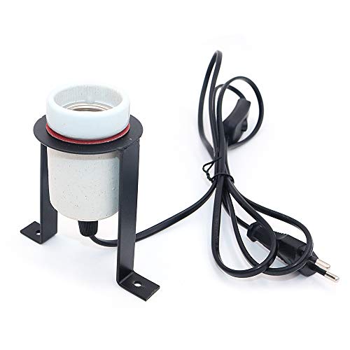POFET Reptile Support de lampe chauffante en céramique Support de chauffage pour animaux de...