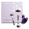 Mount Lai Amethyst Trio Calming Facial Set, Facial Roller and Amethyst Gua Sha Facial Tools Set, Guasha Tool for Face to Relieve Muscle Tension and Reduce Puffiness, Anti Aging Skin Care Sets