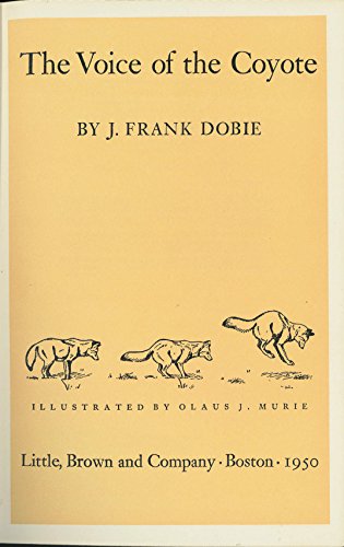 The Voice of the Coyote B001FT20W6 Book Cover