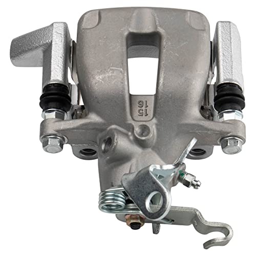 Image of TRQ Rear Right Brake Caliper w /Bracket Passenger Side