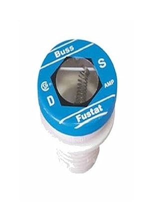 Bussmann S-20 20 Amp Type S Time-Delay Dual-Element Plug Fus
