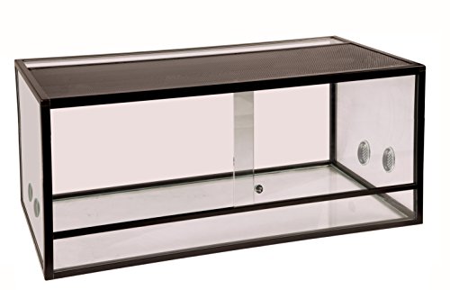 Terrarium Aluminium Elegance 140x50x60 Black