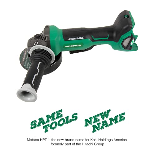 Metabo Hpt 36V Multivolt Brushless Angle Grinder | 4-1/2-Inch | Slide Switch | Tool Body Only | G3612Daq6 #TOP5