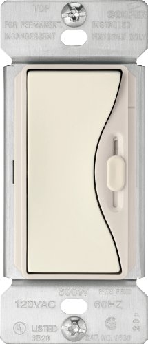 Eaton 9530Ds Core Aspire 9530 Preset Slide Dimmer, 120 Vac, 600 W, 1 P, 3 W, Desert Sand #TOP21
