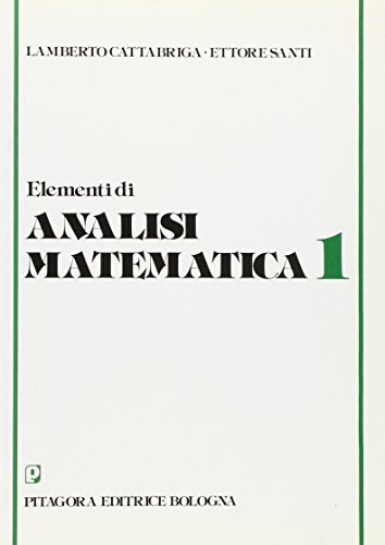  Elementi di analisi matematica 1