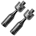 Detroit Axle - Pair (2) Front Inner Tie Rod Ends RH LH for 04-07 Buick Rainier - [03-06 Chevy SSR] - 02-09 Chevy Trailblazer - [02-09 GMC Envoy] - 03-08 Isuzu Ascender - [05-09 Saab 9-7X]