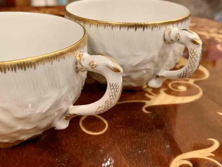 マイセン  スワンサービス ゴールドトリム マイセン コーヒー カップ スワンサービス（ゴールドトリム）