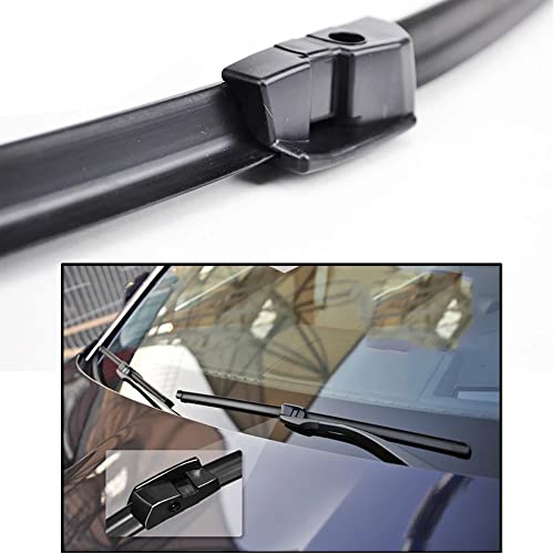 Image of Oshotto (O.E.M Type) Frameless Wiper Blades Compatible with BMW 5 Series (26 inch / 18 inch)