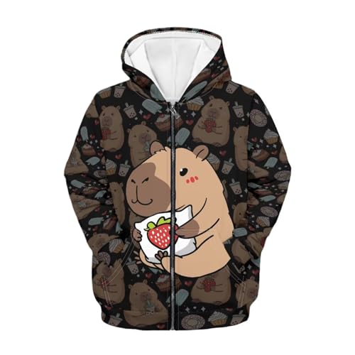 DISNIMO Cute Zip Up Hoodies for Girls Sweatshirt Hooded Full Zipper Jacket with Pocket Coat Fall Outfits Clothes3