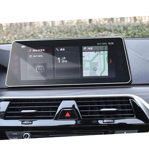 Écran de navigation BMW Série 5 2017-2020 : film en verre trempé haut de gamme