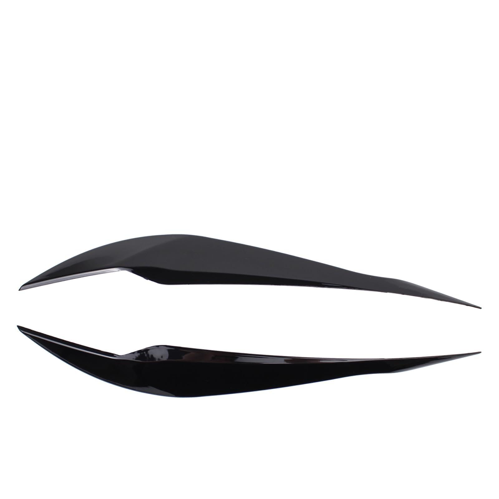 WENINETIES Auto Headlight Eyebrows for 3er F30 F31 Touring 2011-2019, Vehicle Headlamp Eyelids Aerodynamic Scratchproof External Modification Parts