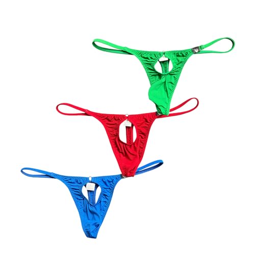 Men's Sexy Thong Underwear Low Waist Bikini
