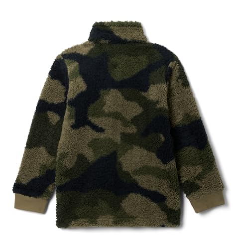 Columbia Youth Rugged Ridge II Printed Sherpa Full Zip, Stone Green Mod Camo, Large2