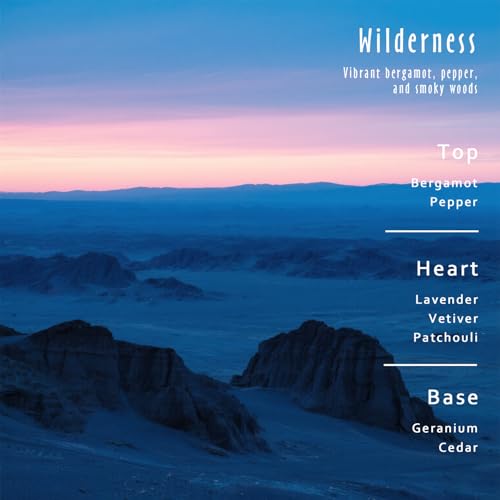 Image of Wilderness Fragrance Oil, MitFlor 30ml Diffuser Essential Oil, Premium Grade Fragrance Oil for Soap Candle Making Refreshing Woody Scent, Men's Perfume Cologne Oil