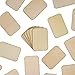 Bright Creations 60 Pack Unfinished Wood Cutouts for Crafts, Rectangle Wooden Slices for DIY Projects (2 x 3 in) - Wood Pieces for Crafts
