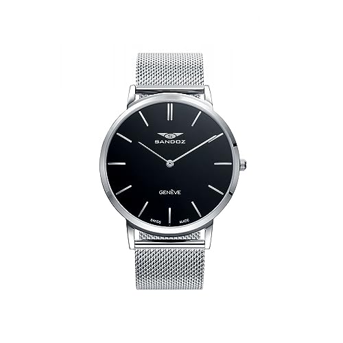 Reloj Sandoz Classic & Slim Caballero Malla milanesa