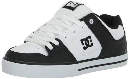 Pure- BLACK/BLACK/WHITE- 8.5