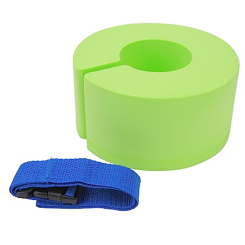 Nutriess Swim Cuff Green Thicken Float for Ankles and Arms with Buckle for Swim Fitness Training