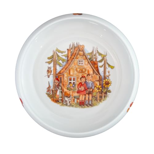 zweckart Hilfsteller Suppenteller Essenhilfe Porzellan DDR-Motive Hänsel und Gretel