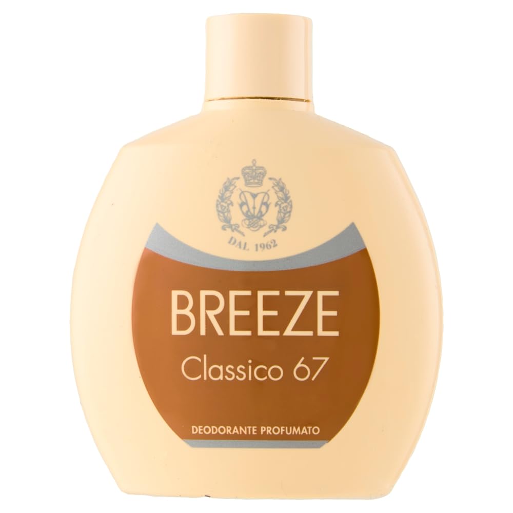 BREEZE | Deodorant Squeeze Classico 67, 6 x 100 ml