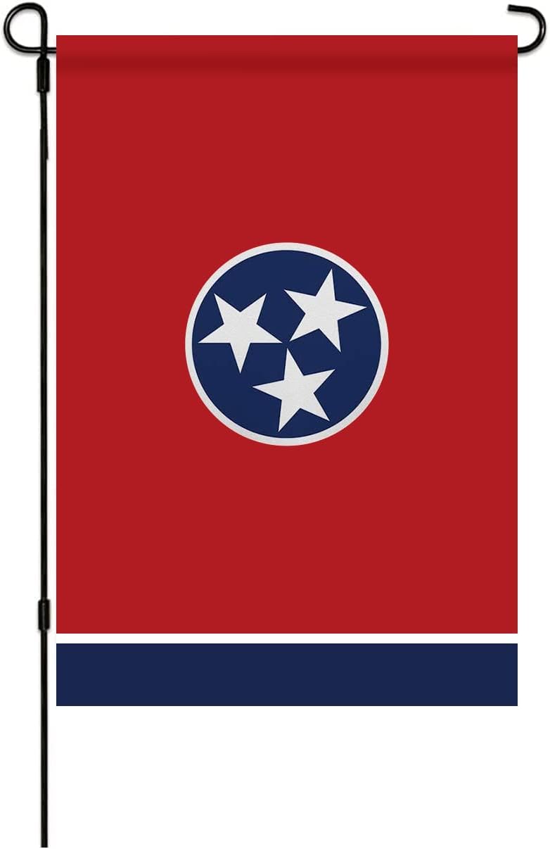 Tennessee Flag Small Tennessee State Garden Flags for Yard Patio Porch Outdoor Decorations