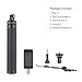 SOONSUN 3in1 Aluminum Waterproof Selfie Stick for GoPro Hero 13 12 11 10 9 8 7 6 5 4, Fusion, Max, Session, Insta360, AKASO, SJCAM, Osmo Action Camera - Extenbale Monopod Pole, Hand Grip, Tripod Stand