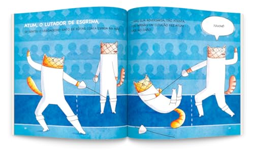 Atum, o gato grato, esportista nato!: 4