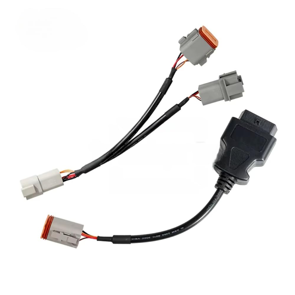 OBD2 Marine Engine Diagnostic Connect 6 pin 8 pin Cavo per Volvo Vocom Vodia Scanner Tool Adapter per cavo Penta per Vodia 5 camion parti industriali, 21EN-32360 21EN-32380 (solo cavo adattatore)