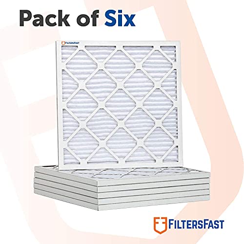 Filters Fast 10X24X1 Air Filter Merv 8, 1" Ac Furnace Air Conditioner Filters, Made In The Usa, Actual Size: 9.75"X23.75X0.75, 6 Pack #TOP4