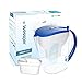 Produktbild Wessper Wasserfilter Kanne AquaMax 3,5L Blau inkl. 1 Filterkartusche Filterpatrone | Wasserfilterkanne Trinkwasserfilter Tischwasserfilter Wasser Filter mit Filterwechsel Anzeige Water Filter Jug