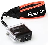 Floating Wrist Strap For GoPro & Waterproof Camera (Orange). #1 Must-Have Float Accessories. 1-Year Warranty.